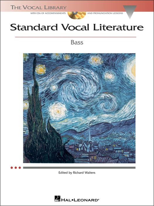 Hal Leonard&nbsp;Standard Vocal Literature for Bass Voice Book/2CD's&nbsp;&nbsp;