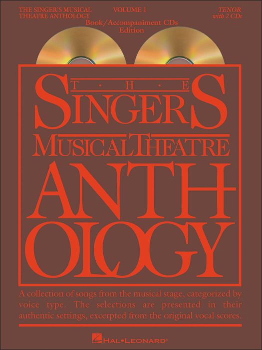 Hal Leonard&nbsp;Singer's Musical Theatre Anthology for Tenor Voice Volume 1 Book/2CD's&nbsp;&nbsp;