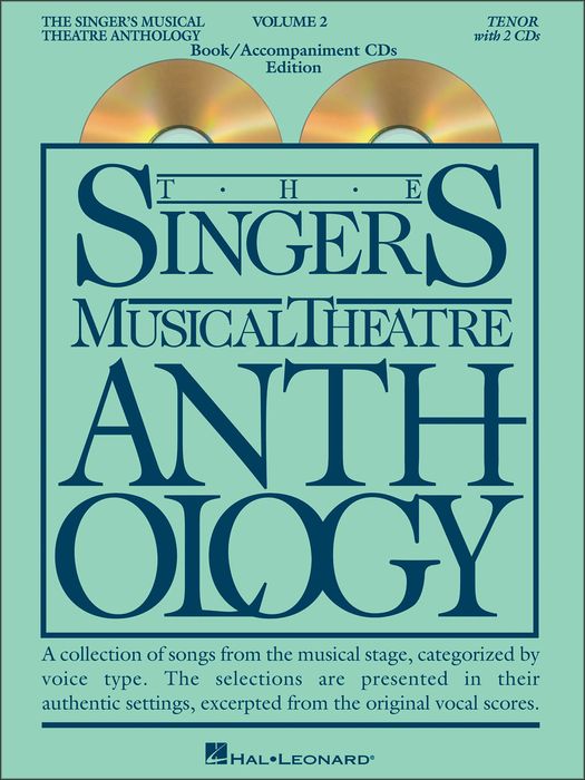Hal Leonard&nbsp;Singer's Musical Theatre Anthology for Tenor Volume 2 Book/2CD's&nbsp;&nbsp;