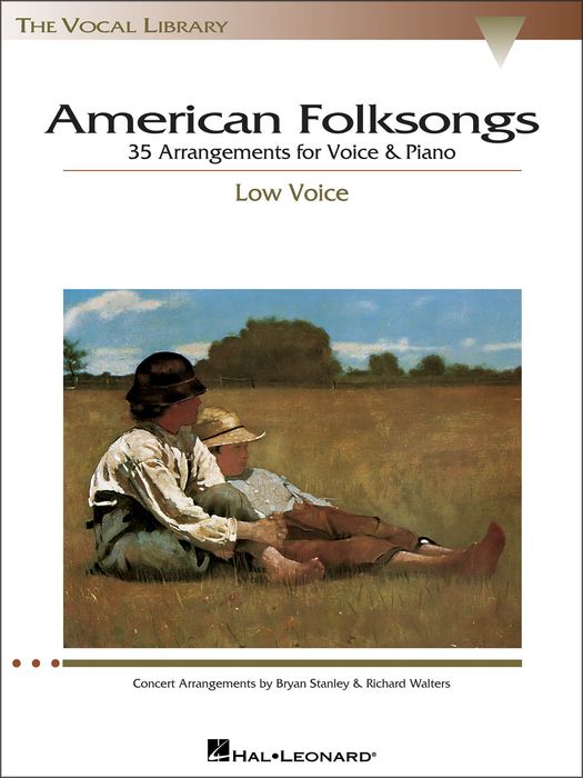 Hal Leonard&nbsp;American Folksongs for Low Voice (The Vocal Library Series)&nbsp;&nbsp;