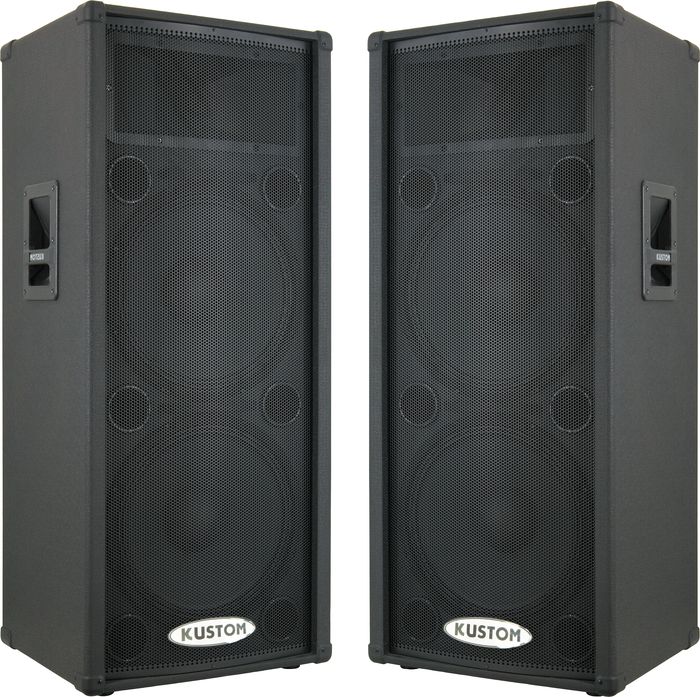 Kustom&nbsp;KPC215HP Powered Speaker Pair&nbsp;&nbsp;