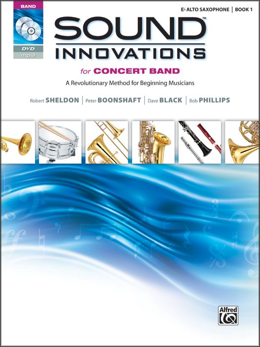 Alfred&nbsp;Sound Innovations for Concert Band Book 1 E-Flat Alto Sax Book CD/ DVD&nbsp;&nbsp;