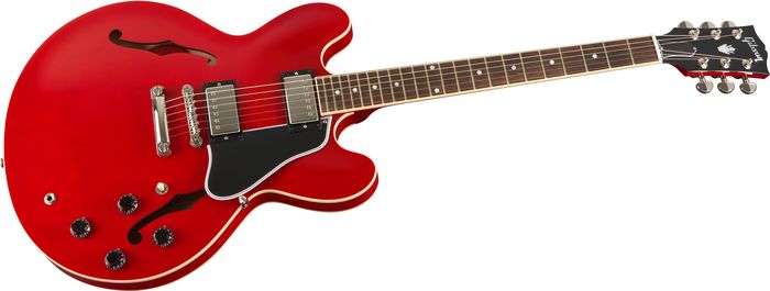 Gibson Custom Es-335 Dot Plain-Top Electric Guitar
