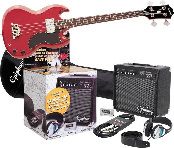 Epiphone&nbsp;Epiphone EB-0 Electric Bass/All-Access Bass Pack&nbsp;&nbsp;