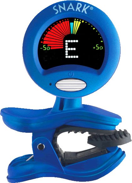 Snark&nbsp;Clip-On Chromatic Guitar Tuner&nbsp;Blue&nbsp;