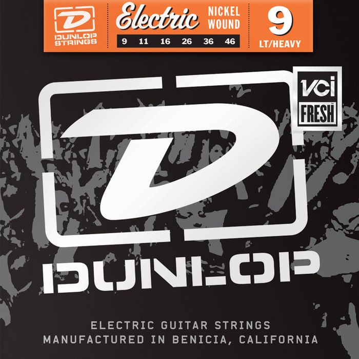 Dunlop&nbsp;Nickel Plated Steel Electric Guitar Strings - Light Top Heavy Bottom 9's&nbsp;&nbsp;