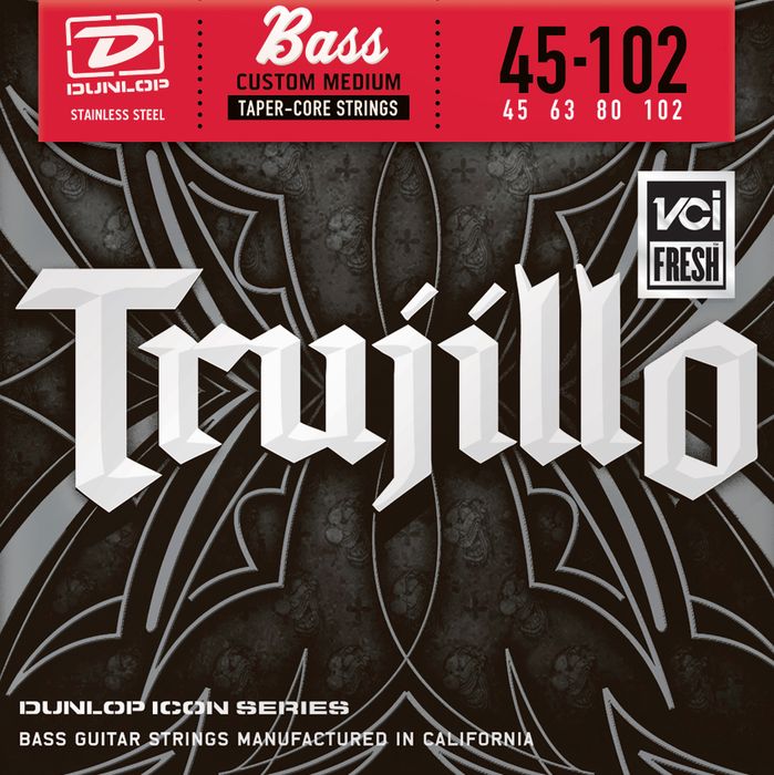 Dunlop Robert Trujillo Icon Series Bass Guitar Strings - 4 String Set