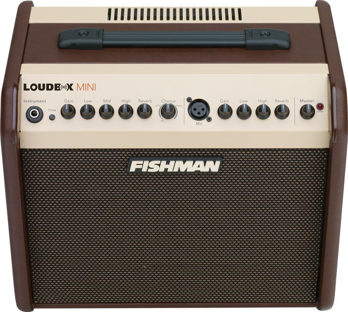 Fishman Loudbox Mini PRO-LBX-500 60W 1x6.5 Acoustic Combo Amp  Brown, Top