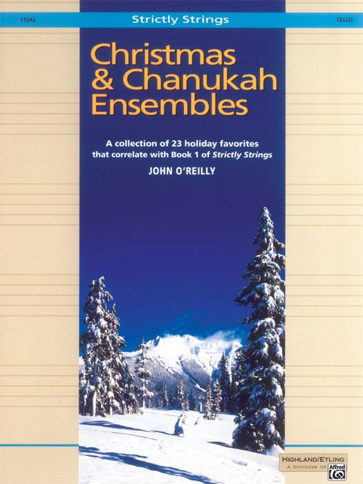 Alfred&nbsp;Christmas and Chanukah Ensembles Cello&nbsp;&nbsp;