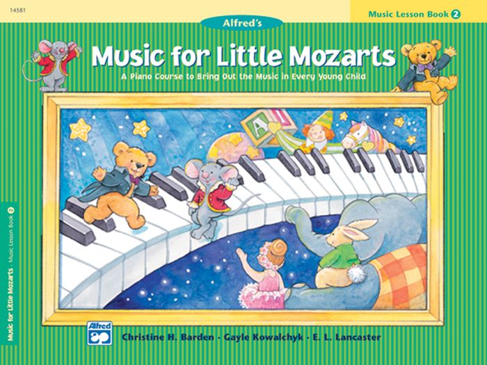 Alfred&nbsp;Music for Little Mozarts Music Lesson Book 2&nbsp;&nbsp;