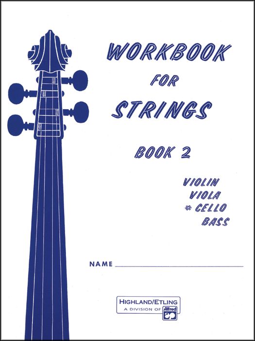 Alfred&nbsp;Workbook for Strings Book 2 Cello&nbsp;&nbsp;