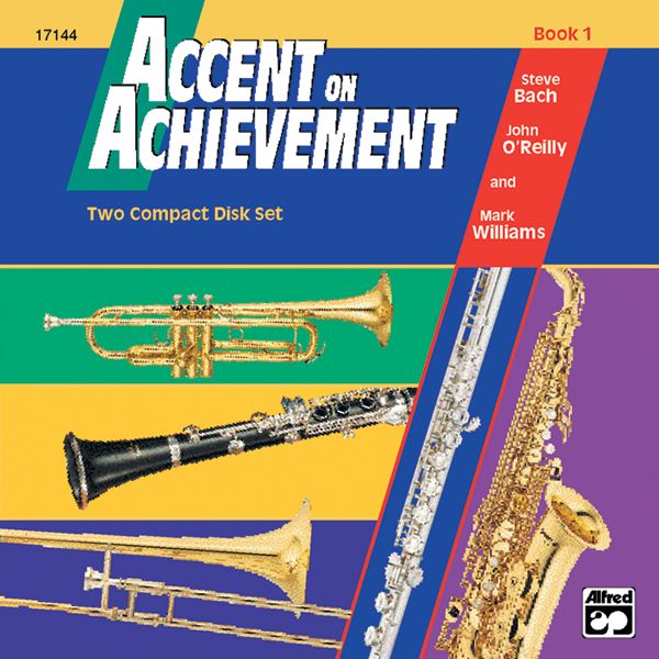 Alfred&nbsp;Accent on Achievement Book 1 2 CD Set&nbsp;&nbsp;
