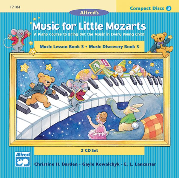 Alfred&nbsp;Music for Little Mozarts CD 2-Disk Sets for Lesson and Discovery Books Level 3 Level 3&nbsp;&nbsp;