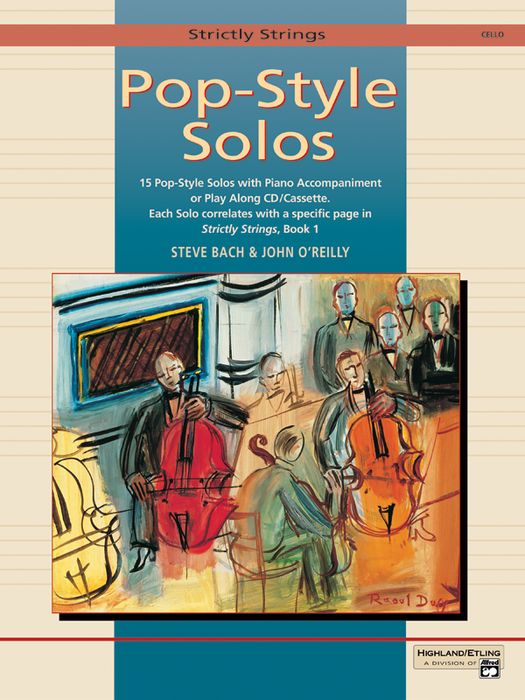 Alfred&nbsp;Strictly Strings Pop-Style Solos Cello Book Only&nbsp;&nbsp;