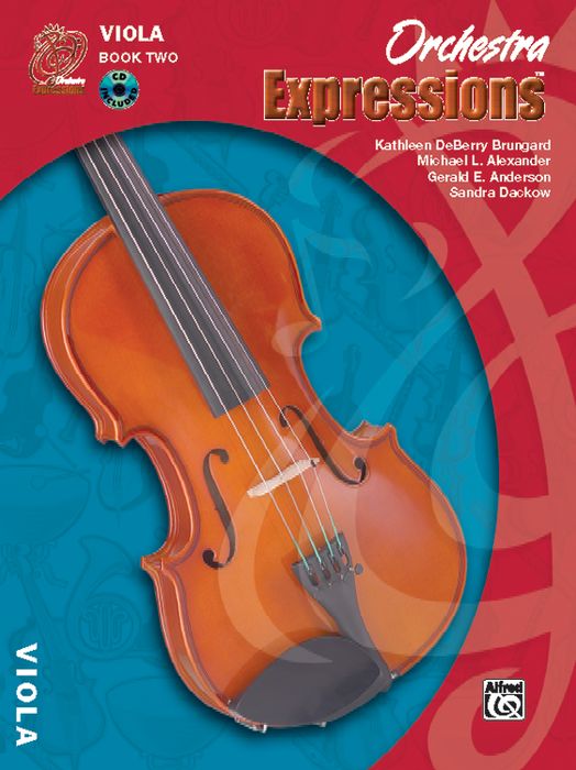 Alfred&nbsp;Orchestra Expressions Book Two Student Edition Viola Book & CD 1&nbsp;&nbsp;