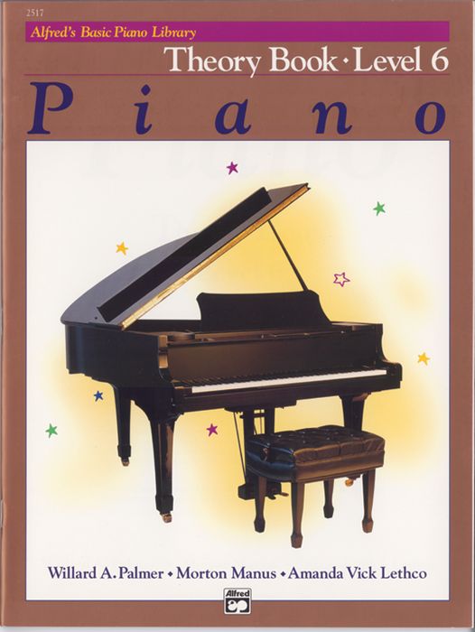 Alfred&nbsp;Alfred's Basic Piano Course Theory Book 6&nbsp;&nbsp;