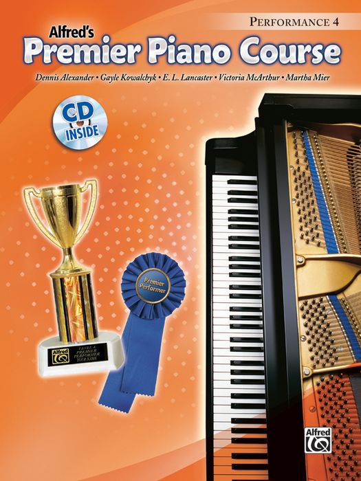 Alfred Premier Piano Course Performance Book 4 Book 4 Cd