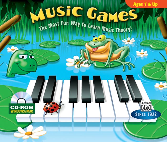 Alfred&nbsp;Music Games CD-ROM Jewel Case Windows/Macintosh&nbsp;&nbsp;