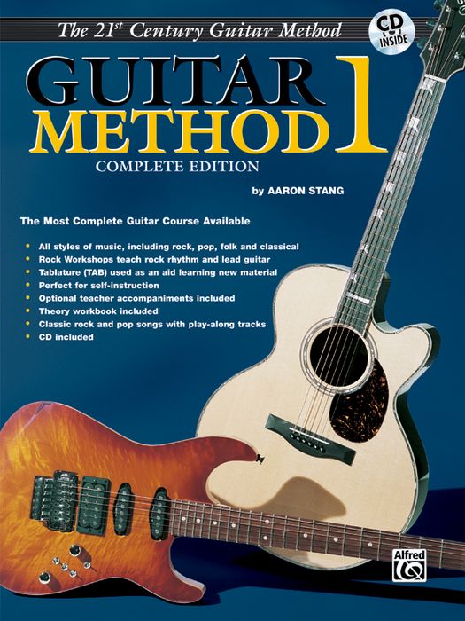 Alfred&nbsp;21st Century Guitar Method 1 Complete Edition 3 Books & CD (includes Guitar Theory 1 and Guitar Song Trax 1)&nbsp;&nbsp;