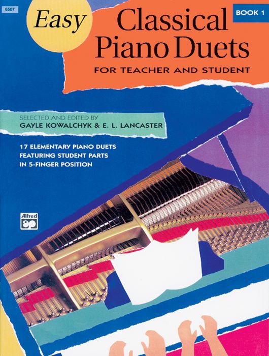 Alfred&nbsp;Easy Classical Piano Duets for Teacher and Student Book 1&nbsp;&nbsp;