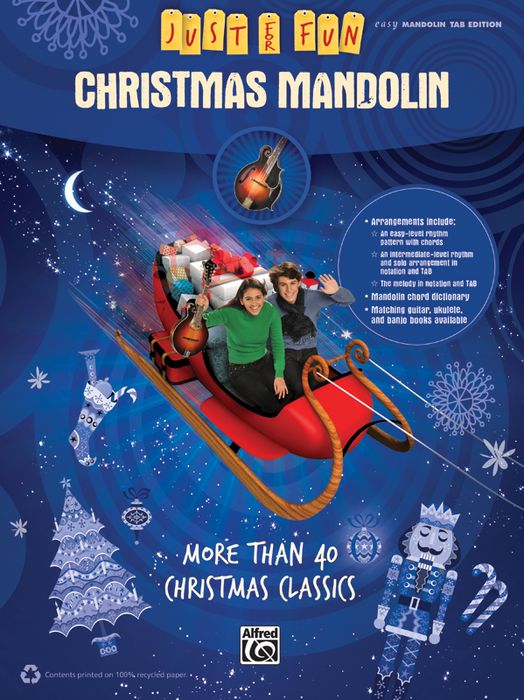 Alfred Just For Fun Christmas Mandolin