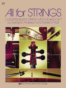 KJOS&nbsp;All for Strings 1 Cello Book&nbsp;&nbsp;