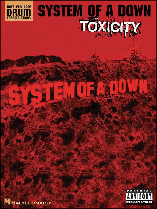 Hal Leonard&nbsp;System Of A Down Toxicity Note for Note Drum Transcriptions&nbsp;&nbsp;