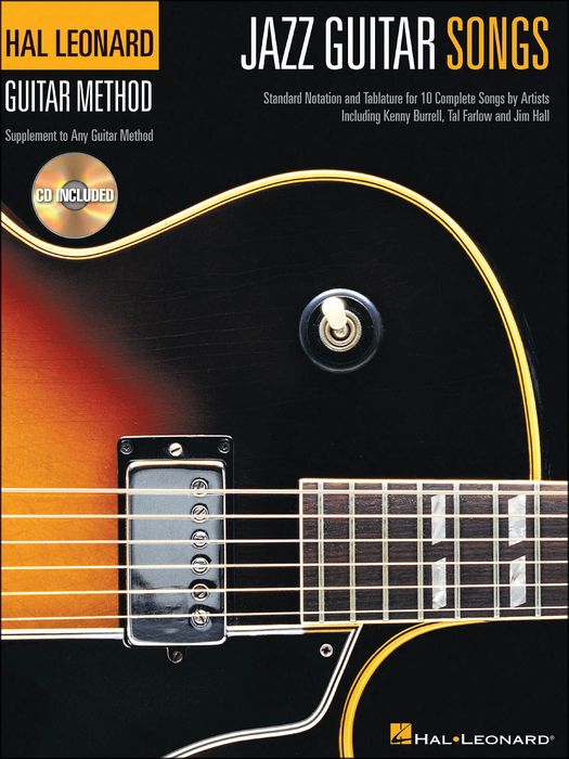Hal Leonard&nbsp;Jazz Guitar Songs Hal Leonard Guitar Method Supplement Book/CD&nbsp;&nbsp;