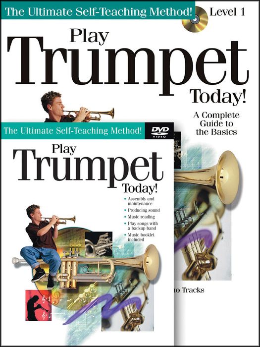 Hal Leonard&nbsp;Play Trumpet Today! Beginner's Pack - Includes Book/CD/DVD&nbsp;&nbsp;