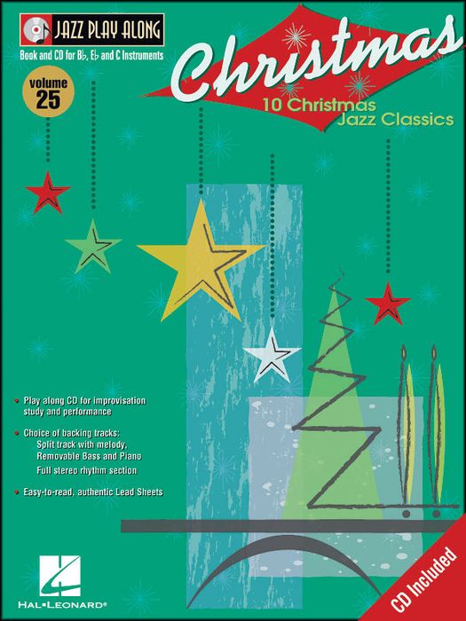 Hal Leonard&nbsp;Christmas Jazz - Jazz Play-Along Book/CD Volume 25&nbsp;&nbsp;