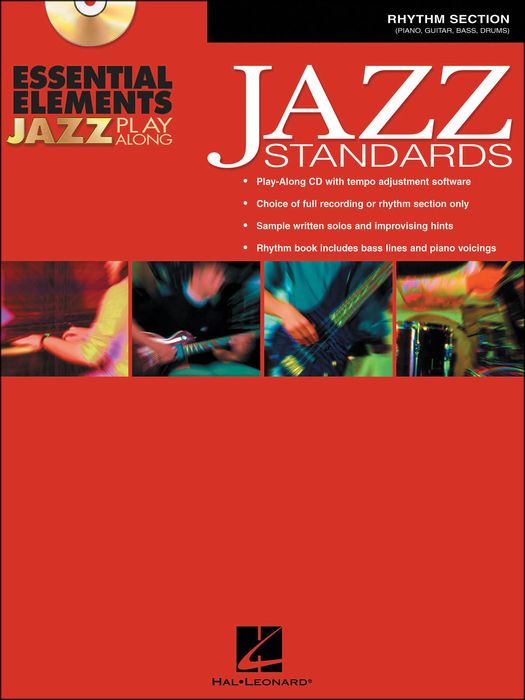Hal Leonard&nbsp;EE Jazz Play Along: Jazz Standards Rhythm Section Book/CD-Rom&nbsp;&nbsp;