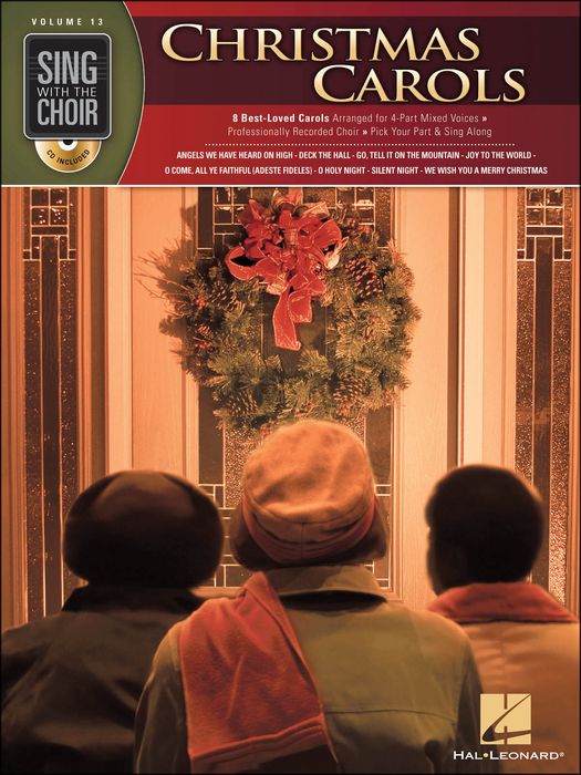 Hal Leonard&nbsp;Christmas Carols - Sing with The Choir Series Vol. 13 Book/CD&nbsp;&nbsp;