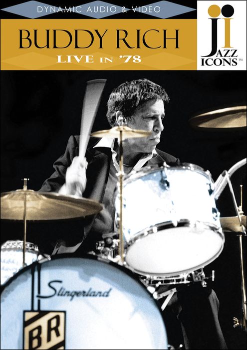 Hal Leonard&nbsp;Buddy Rich Live In '78 DVD Jazz Icons&nbsp;&nbsp;