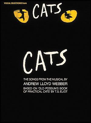 Hal Leonard&nbsp;Cats Vocal Selection From arranged for piano, vocal, and guitar (P/V/G)&nbsp;&nbsp;