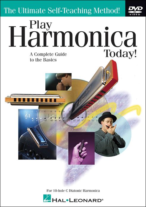 Hal Leonard&nbsp;Play Harmonica Today! DVD&nbsp;&nbsp;