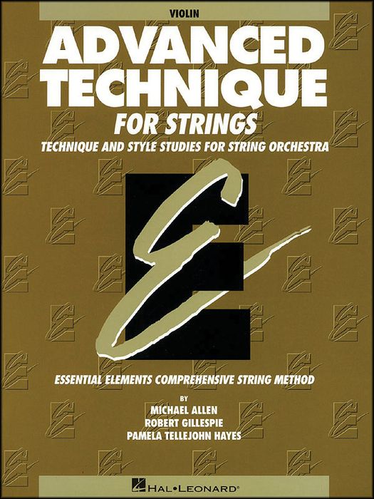 Hal Leonard&nbsp;EE Advanced Technique for Strings Violin&nbsp;&nbsp;