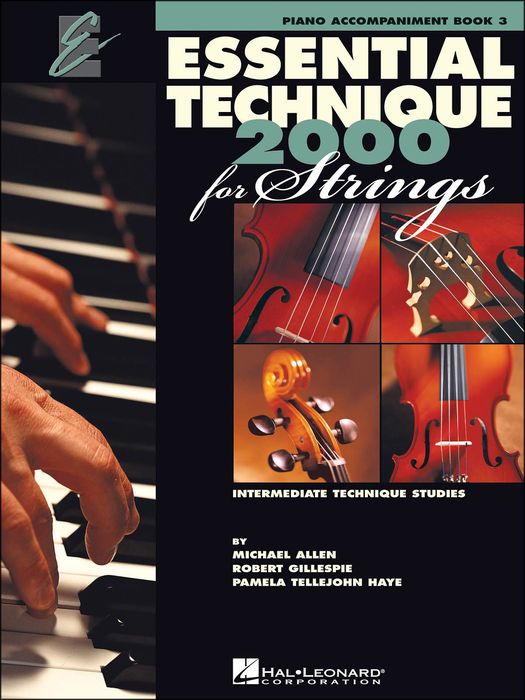 Hal Leonard&nbsp;Essential Technique 2000 for Strings Piano Accompaniment Book 3&nbsp;&nbsp;