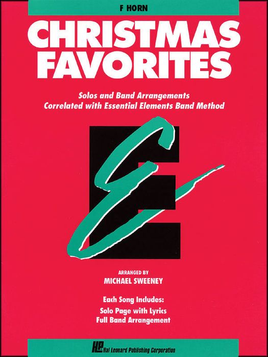 Hal Leonard Essential Elements Christmas Favorites F Horn
