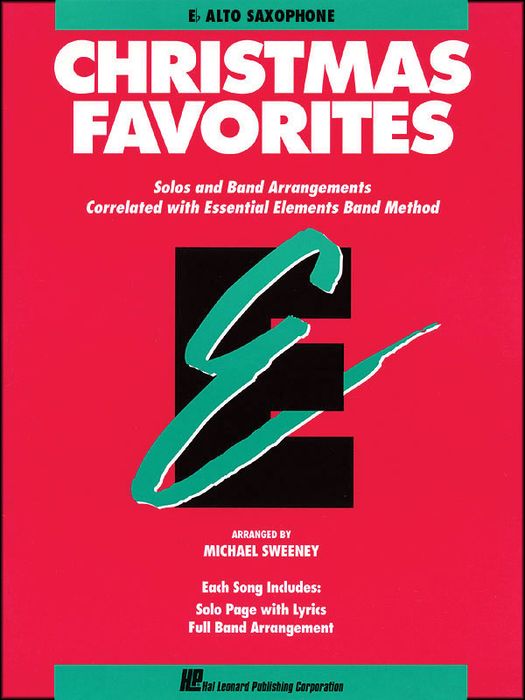 Essential Elements Christmas Favorites E Flat Alto Saxophone