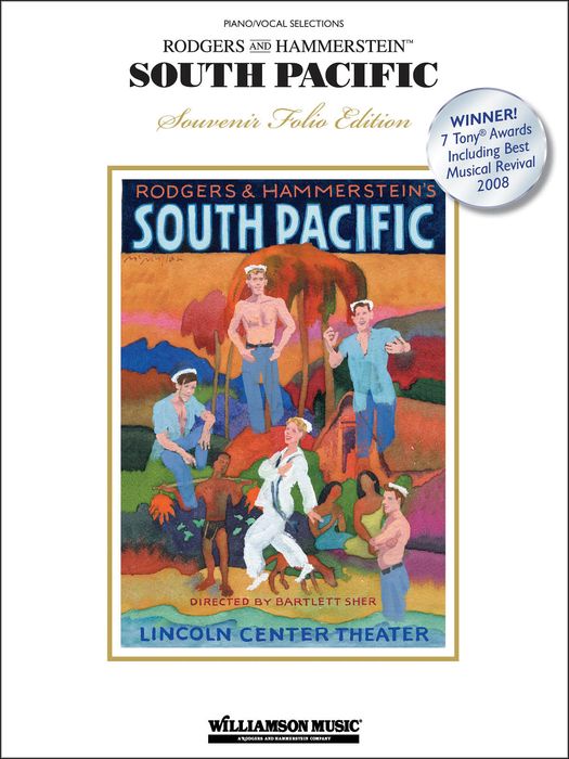 Hal Leonard&nbsp;South Pacific - Piano/Vocal Selections - Souvenir Folio Edition arranged for piano, vocal, and guitar (P/V/G)&nbsp;&nbsp;