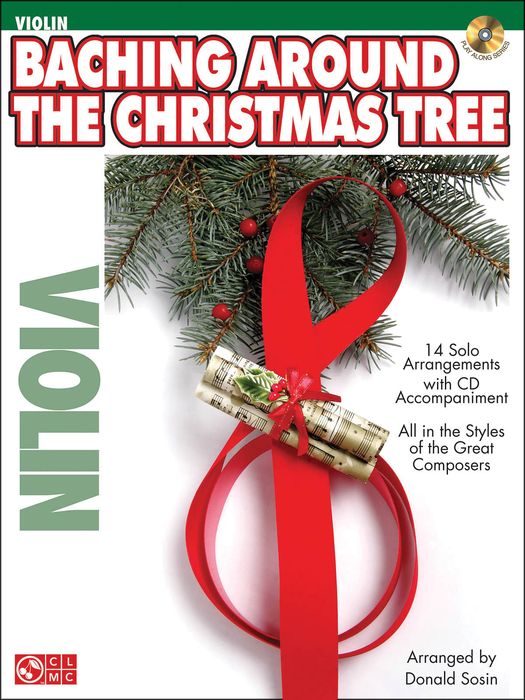 Cherry Lane&nbsp;Baching Around The Christmas Tree (Violin) Book/CD&nbsp;&nbsp;