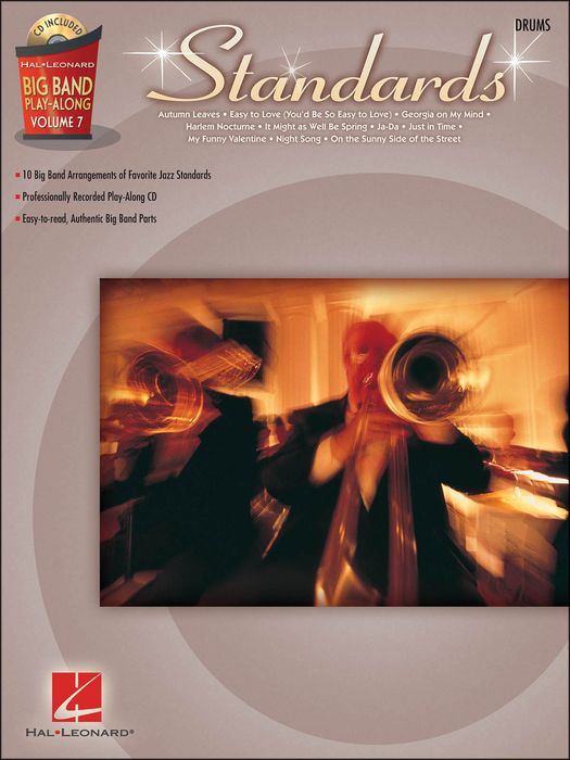 Hal Leonard&nbsp;Standards - Big Band Play-Along Vol. 7 Drums&nbsp;&nbsp;
