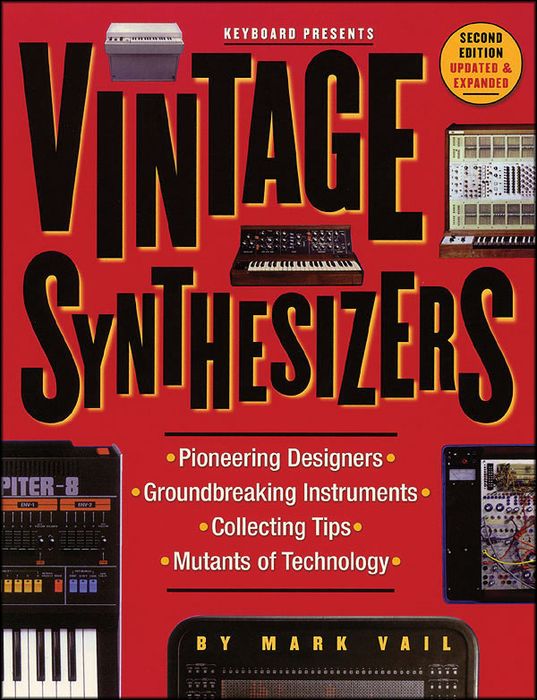 Backbeat Books&nbsp;Vintage Synthesizers Book&nbsp;&nbsp;