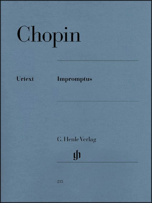 G. Henle Verlag&nbsp;Impromptus By Chopin / Zimmermann&nbsp;&nbsp;
