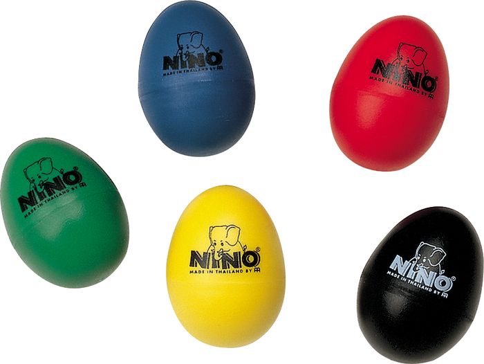 Nino&nbsp;Egg Shakers&nbsp;Large, Yellow&nbsp;