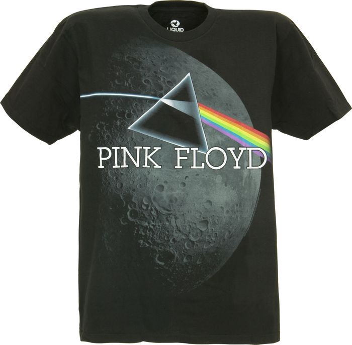 Gear One Pink Floyd Dark Side Crater T-Shirt Black Medium