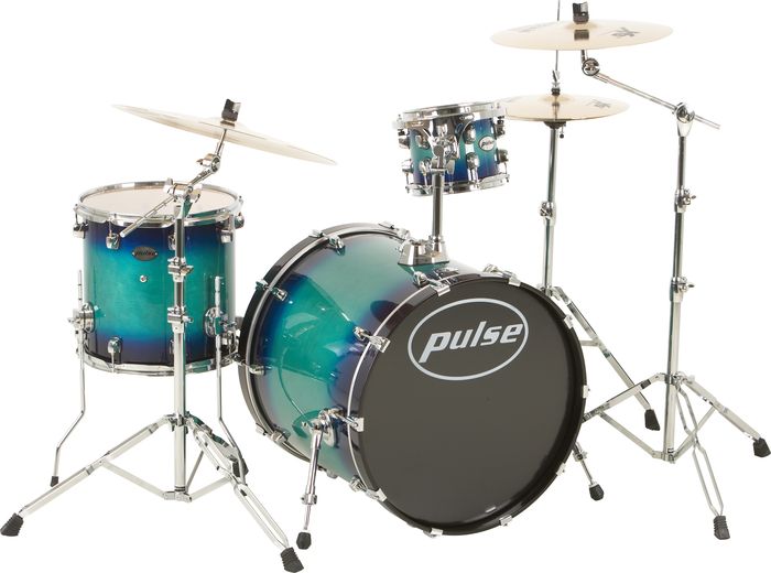 Pulse&nbsp;Pro Maple 3-Piece Add-on Shell Pack&nbsp;Blue Burst&nbsp;