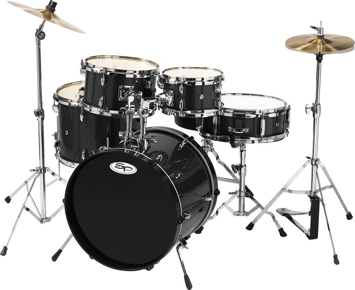 Sound Percussion&nbsp;5-Piece Junior Drum Set with Cymbals&nbsp;&nbsp;