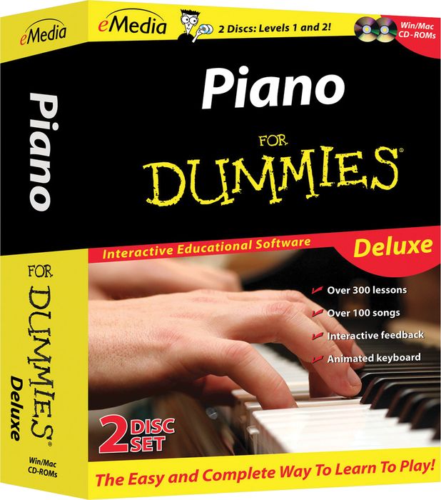 eMedia&nbsp;Piano For Dummies Deluxe 2-CD-ROM Set&nbsp;&nbsp;