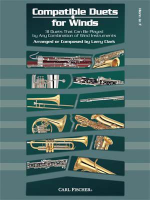 Carl Fischer Compatible Duets For Winds Horn In F Book